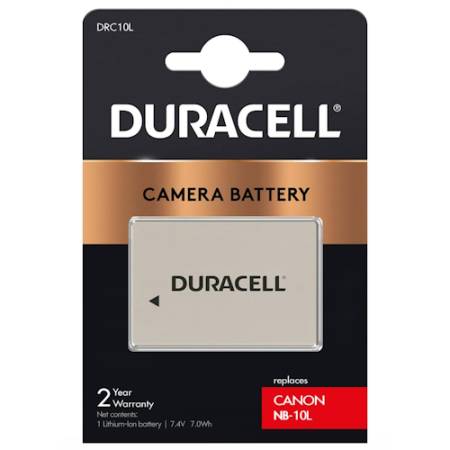 Duracell DRC10L - zamiennik akumulatora Canon NB-10L, 950 mAh, 7,4V_1